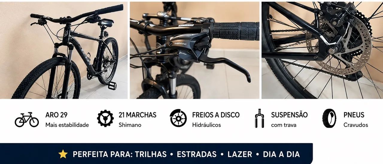 Bicicleta Cannondale Trail 7-aro 29