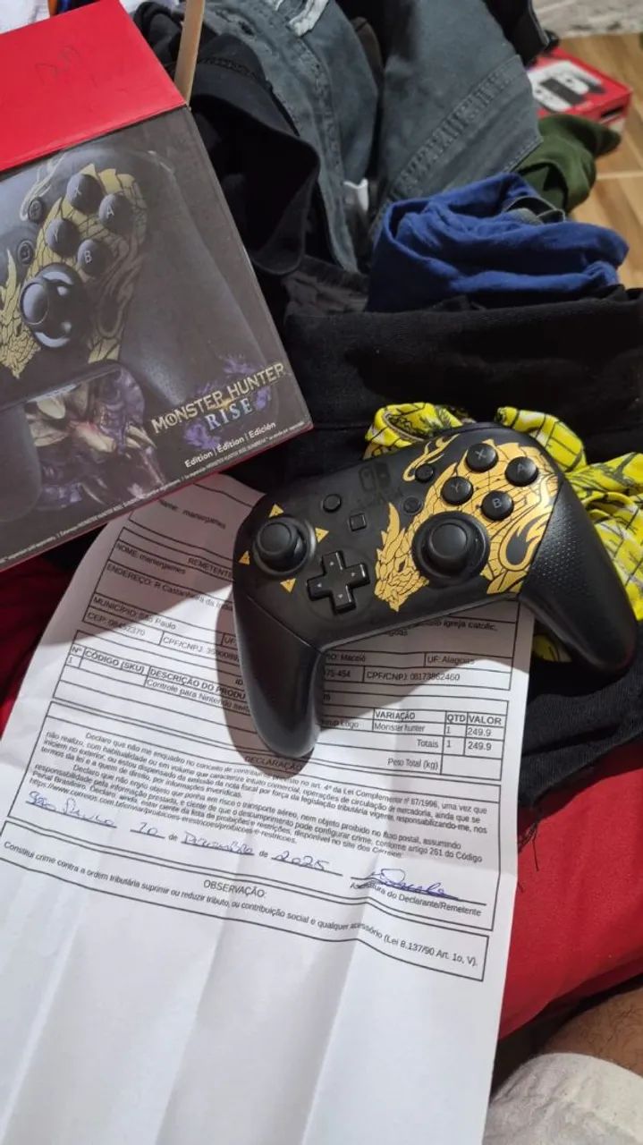 Pro controller Nintendo switch Monster Hunter - Foto 2