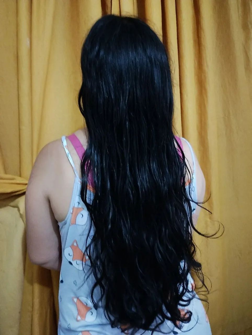 Cabelo natural sem química 