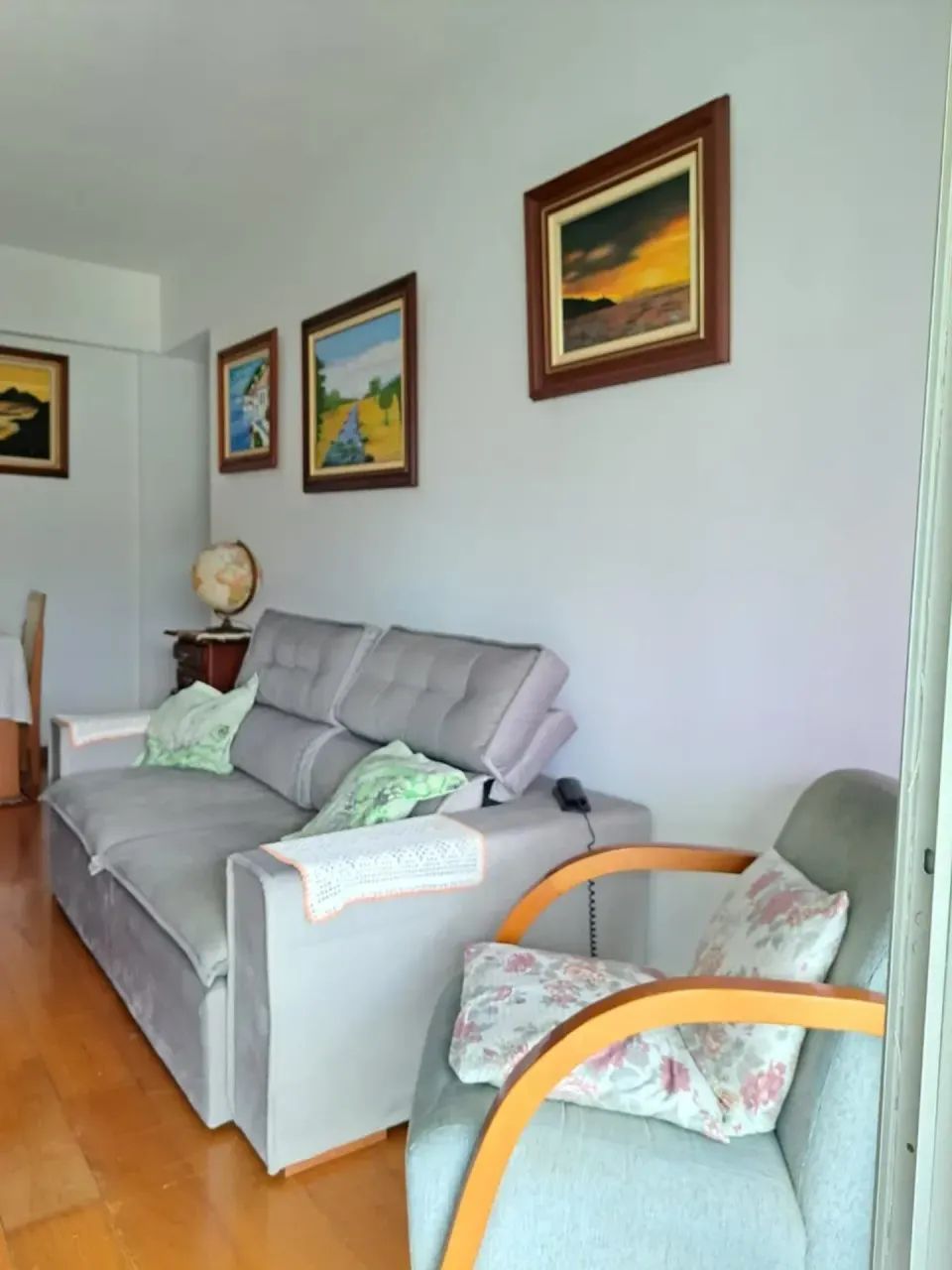 Apartamento mobiliado sala/quarto com área e varanda à venda - Botafogo - Foto 5