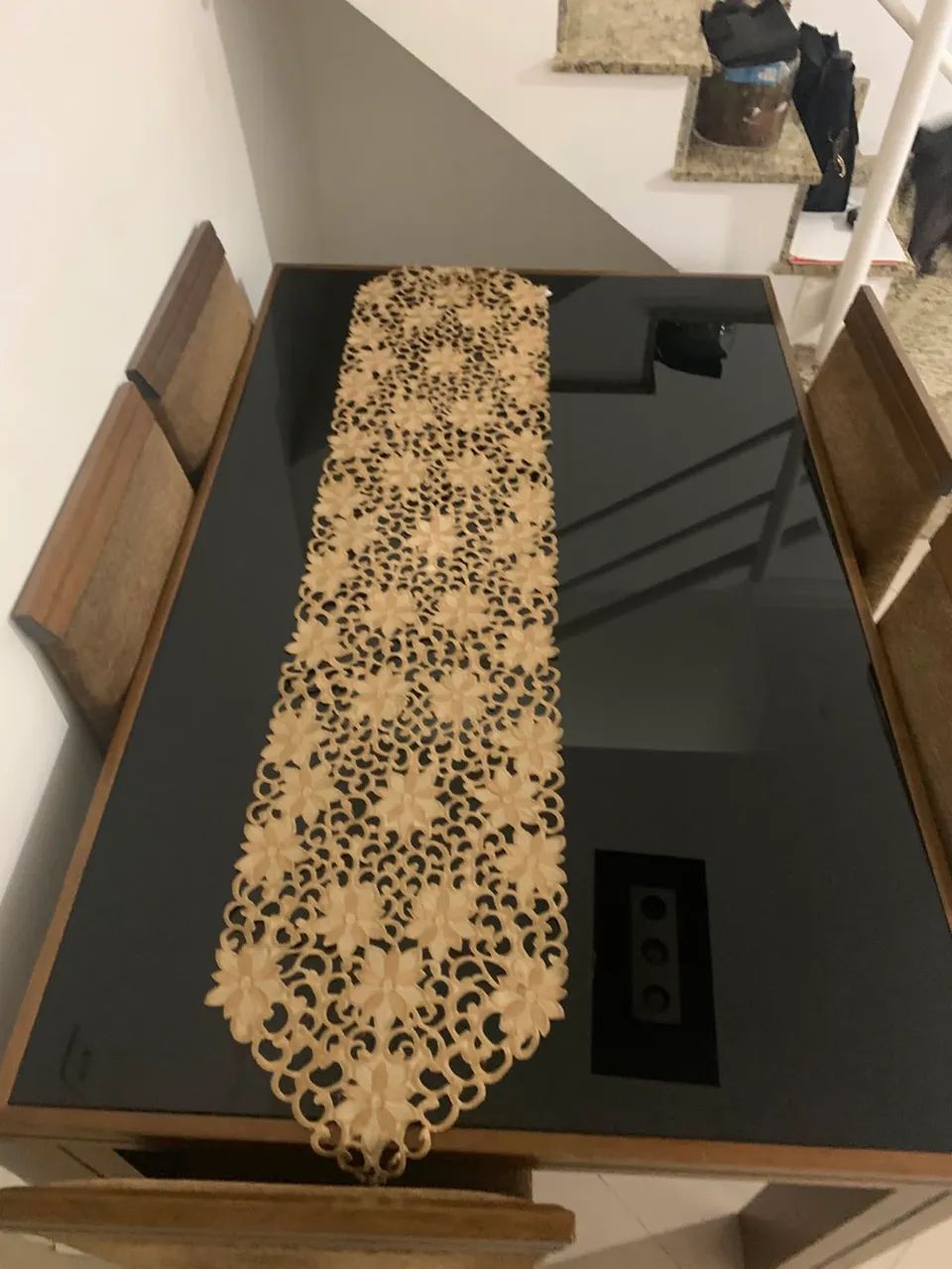 Mesa sala de jantar c/ 6 cadeiras