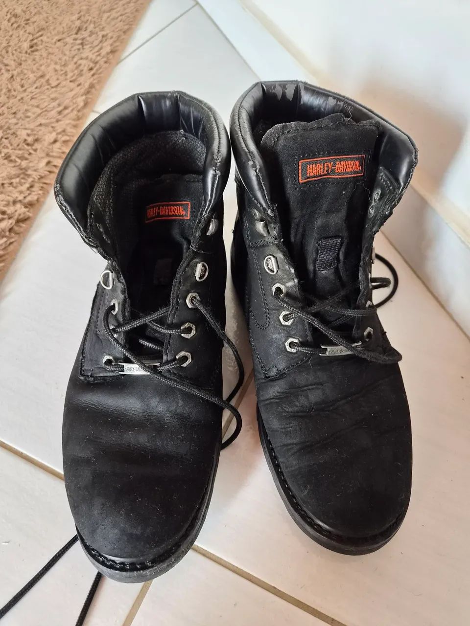 Bota Harley Davidson Original Couro - Foto 3