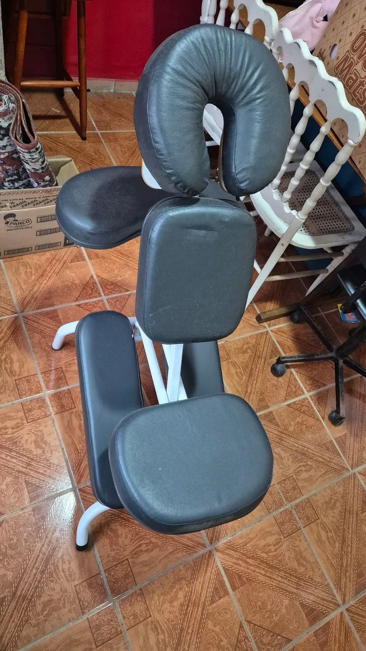 Cadeira de Quick Massage preta