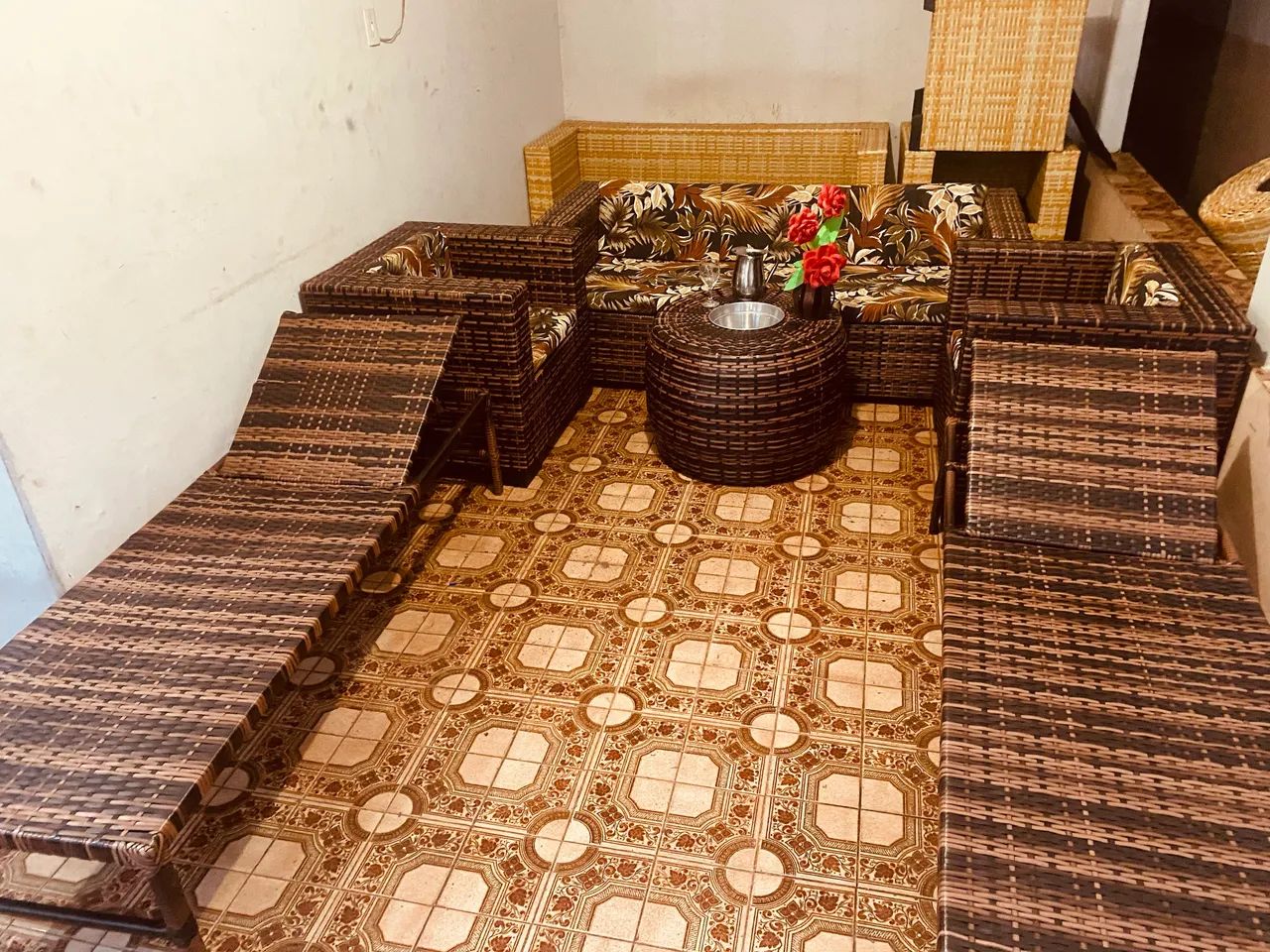 Conjunto de sofá de área de lazer  - Foto 4