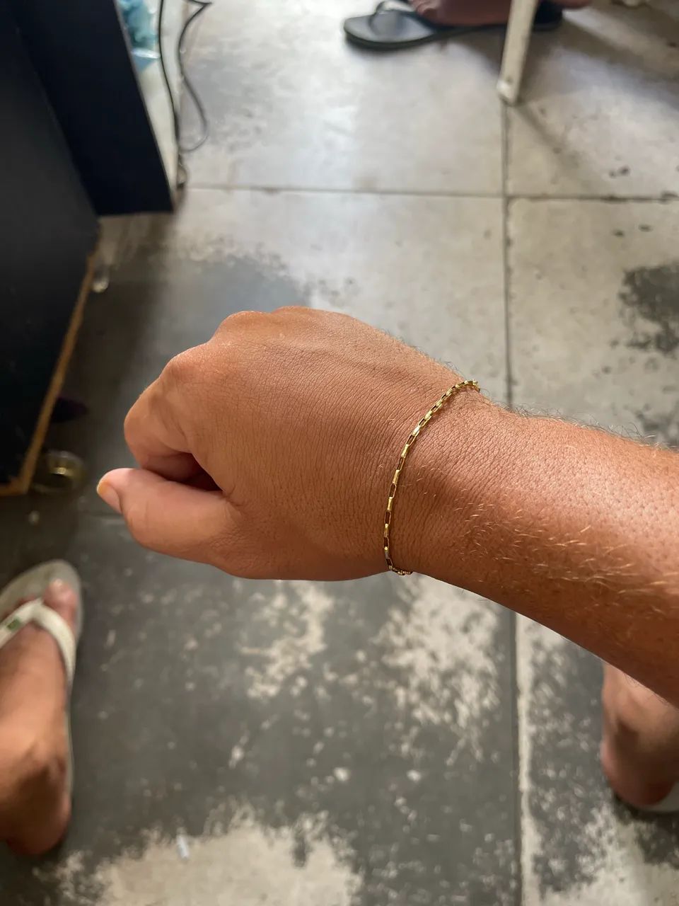 Pulseira de ouro 18