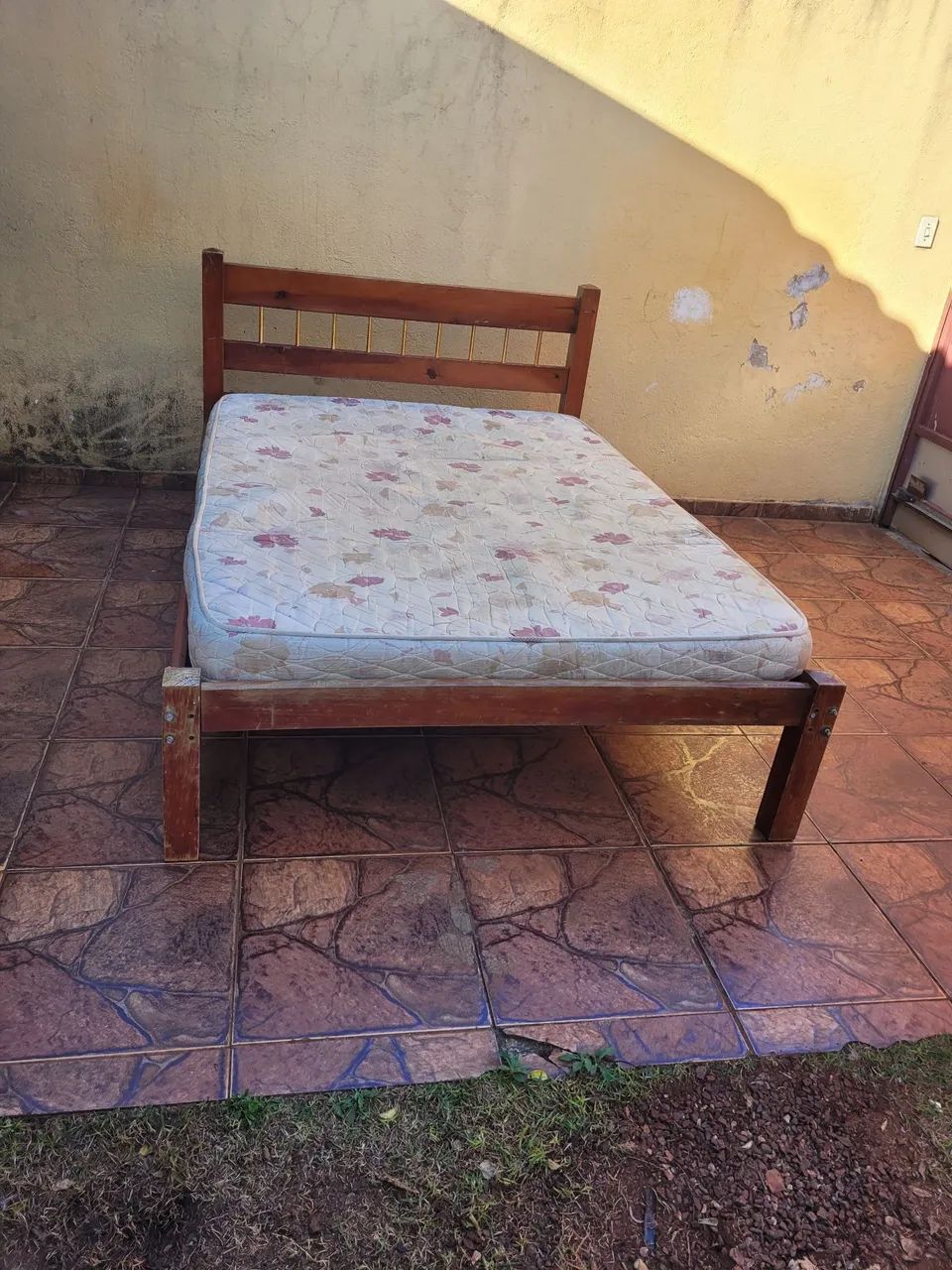 Cama de casal madeira  - Foto 3