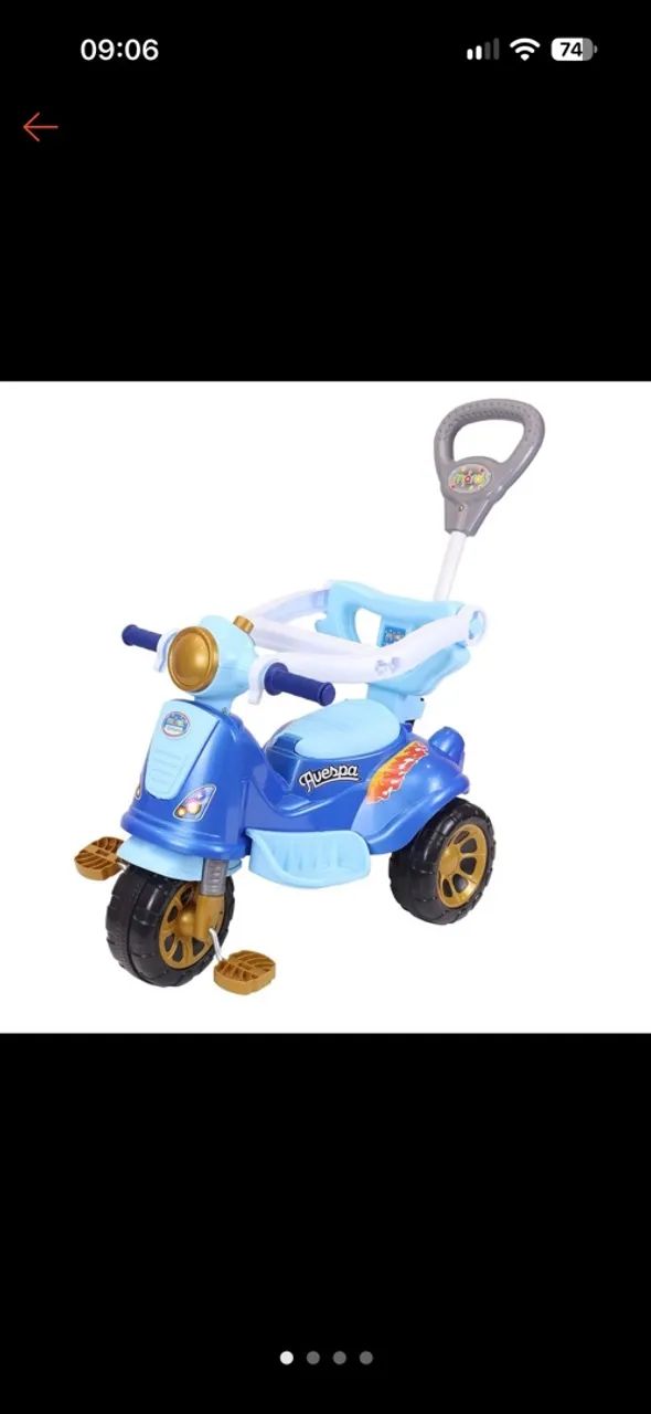 Triciclo bebê 