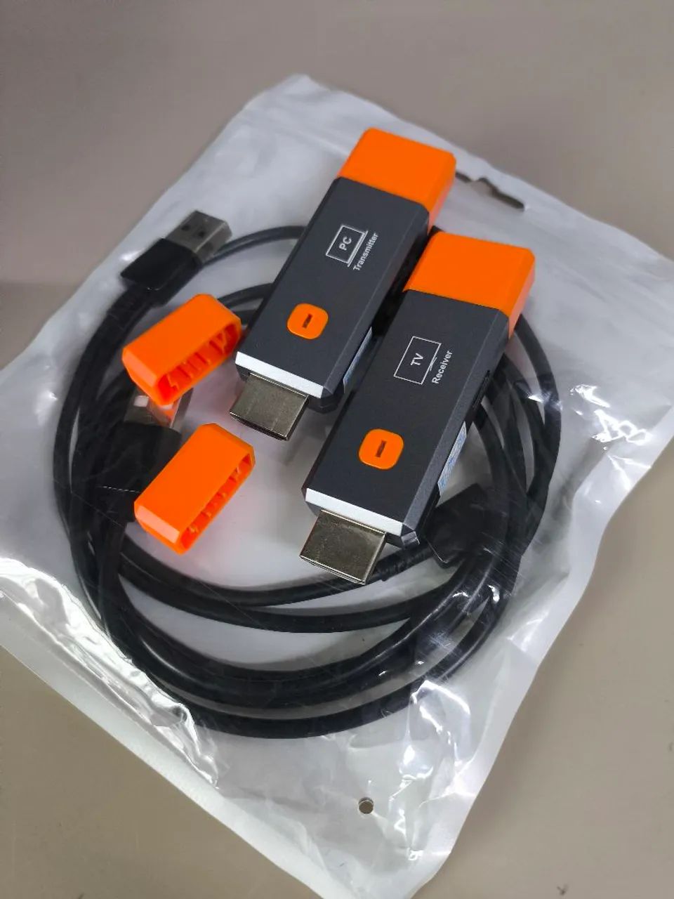 Trasmisor HDMI, sem fio. modelo transmissor e receptor. - Foto 2