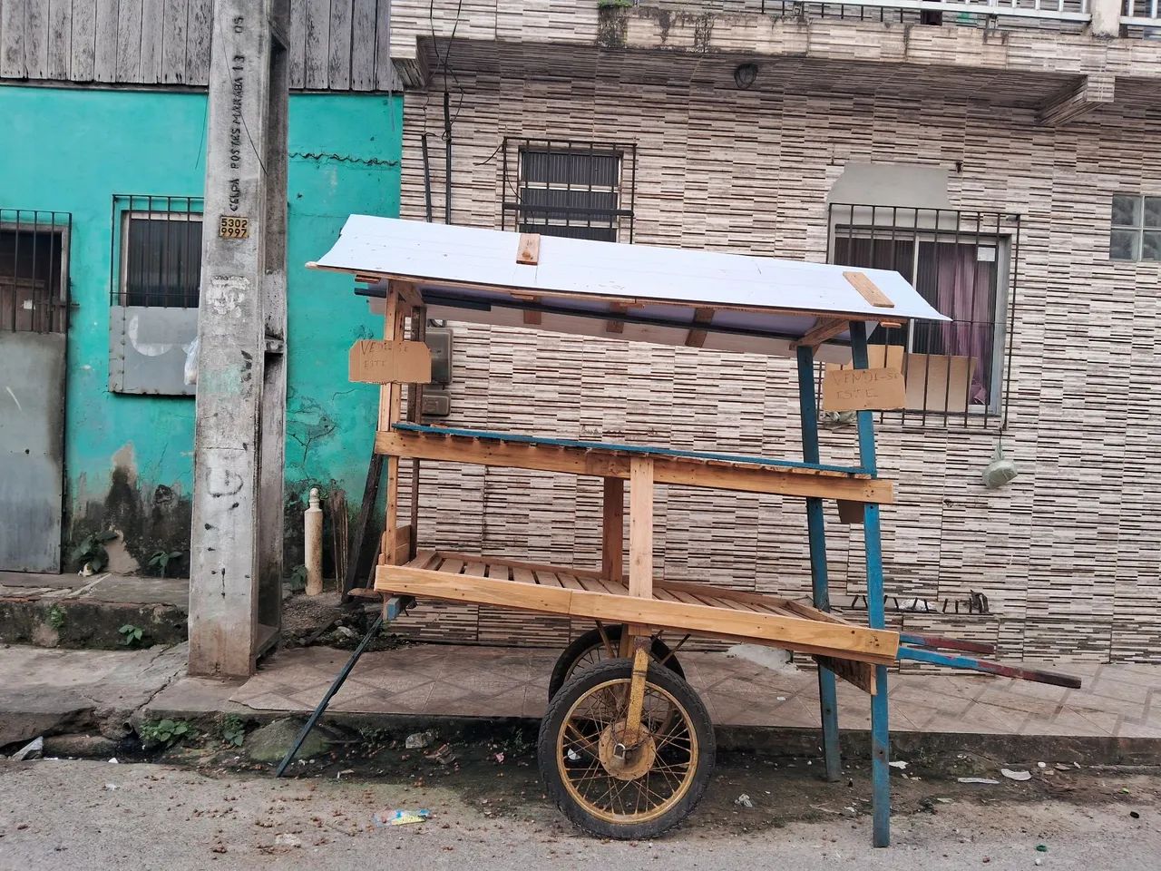 Carro para venda de frutas e legumes - Foto 2