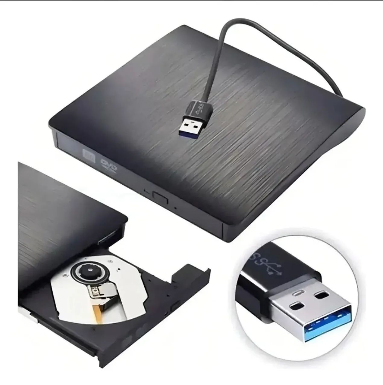 Leitor de CD e DVD para computador