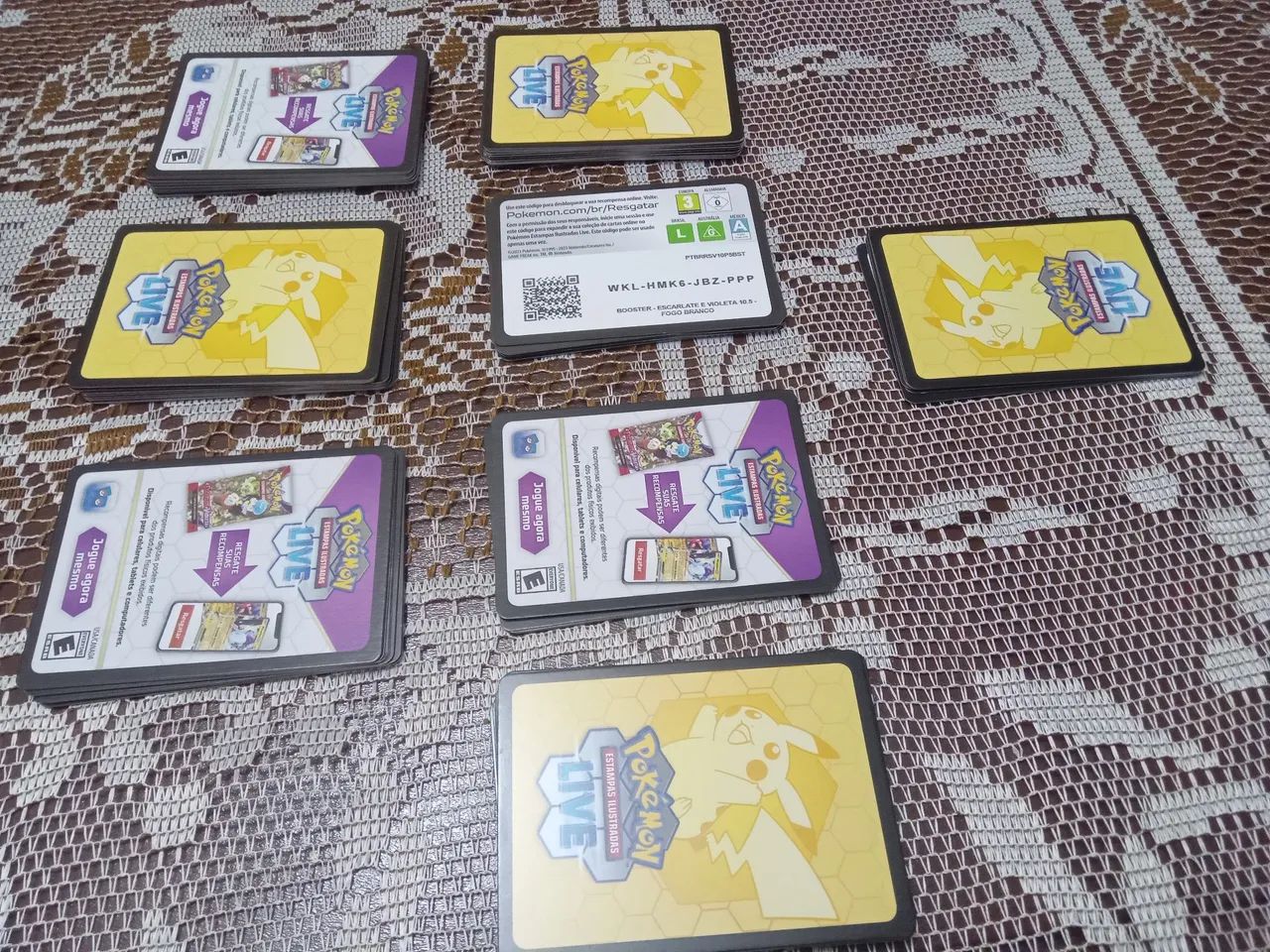 123 códigos de cartas Pokémon Tcg das mais variadas coleções  - Foto 3