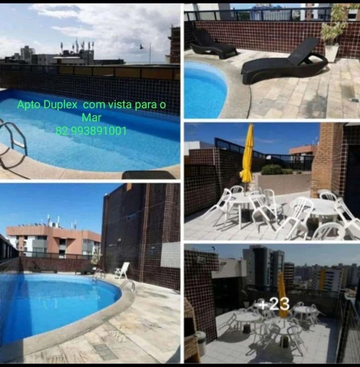 Temporada Duplex 409 com Vista Mar - Foto 2