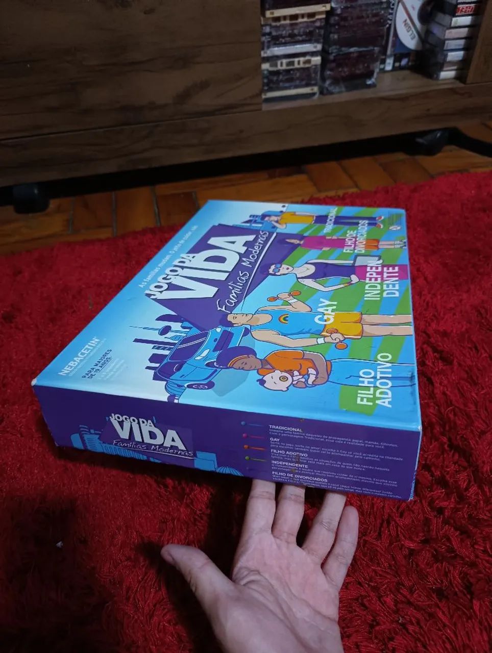 Jogo de Tabuleiro Jogo da Vida Famílias Modernas Estrela - Completo - Foto 6