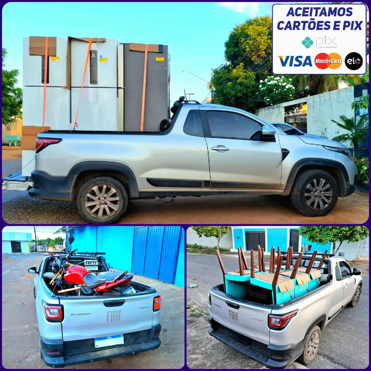 Frete - Transporte de cargas