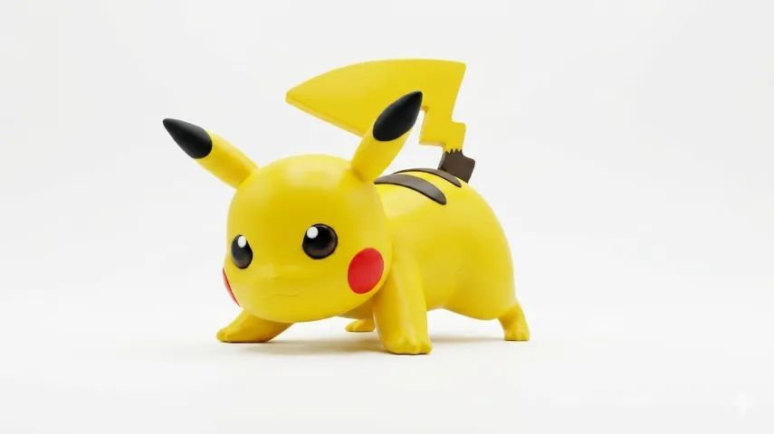 Boneco Pikachu Colecionável 12cm - Decoração Geek e Gamer 