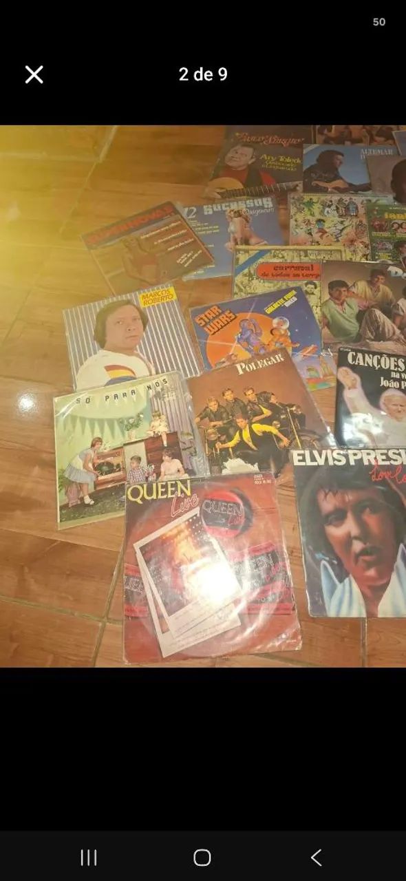 Lote com 54 Discos de Vinil (LPs) - Foto 2