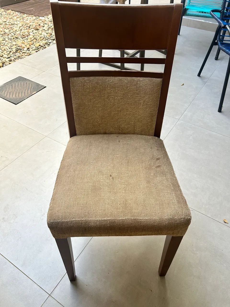 Mesa tampo de vidro jantar 6 lugares - Foto 3