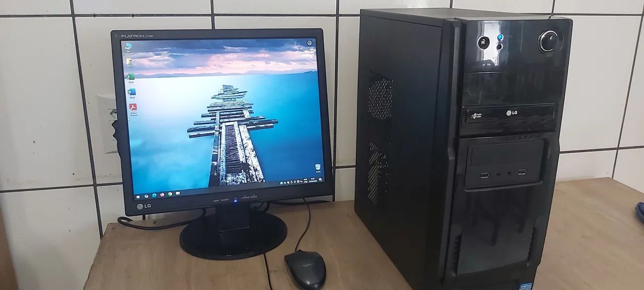 PC completo, CoreI3 3°,8GB memória,SSd 120GB,Tela 17 - Foto 2