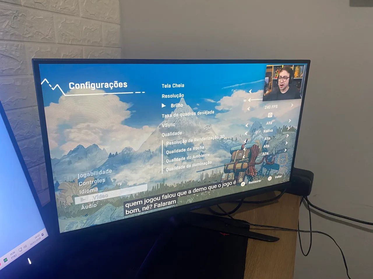 Monitor Mancer 21,5 75Hz 