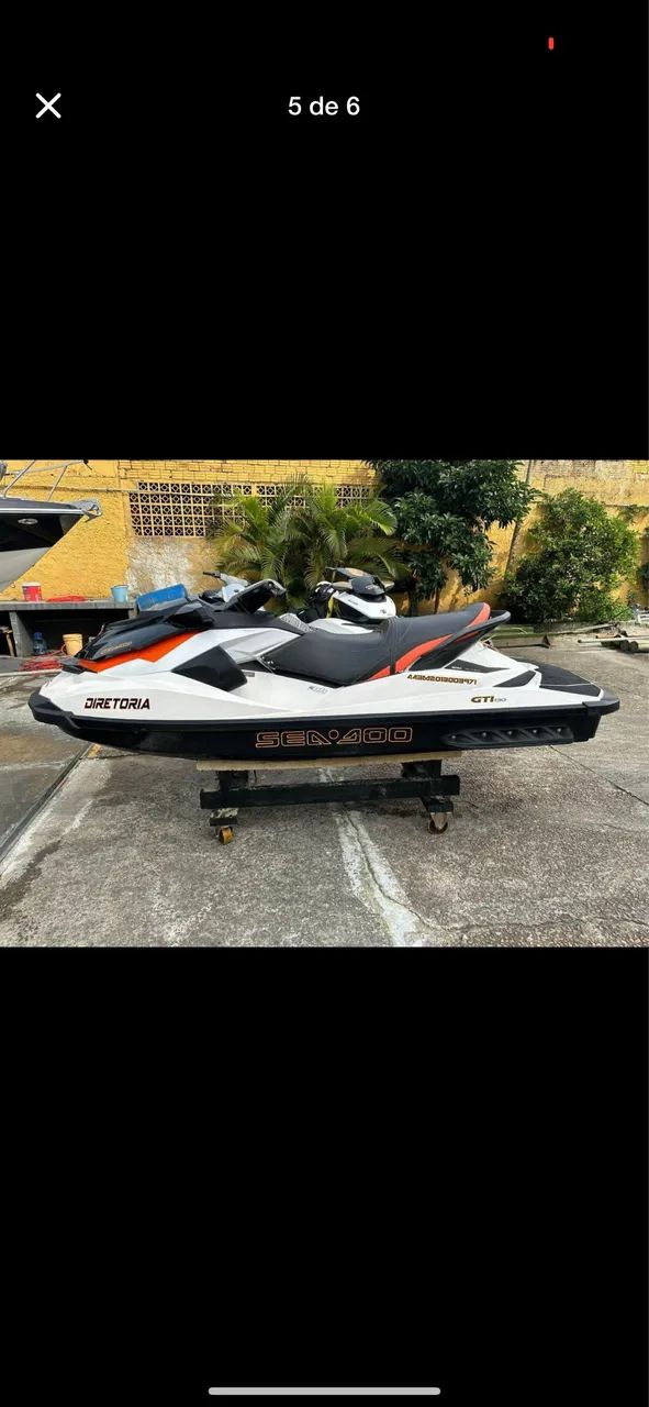 Jet ski Seadoo 130 hp 2013 + carretinha