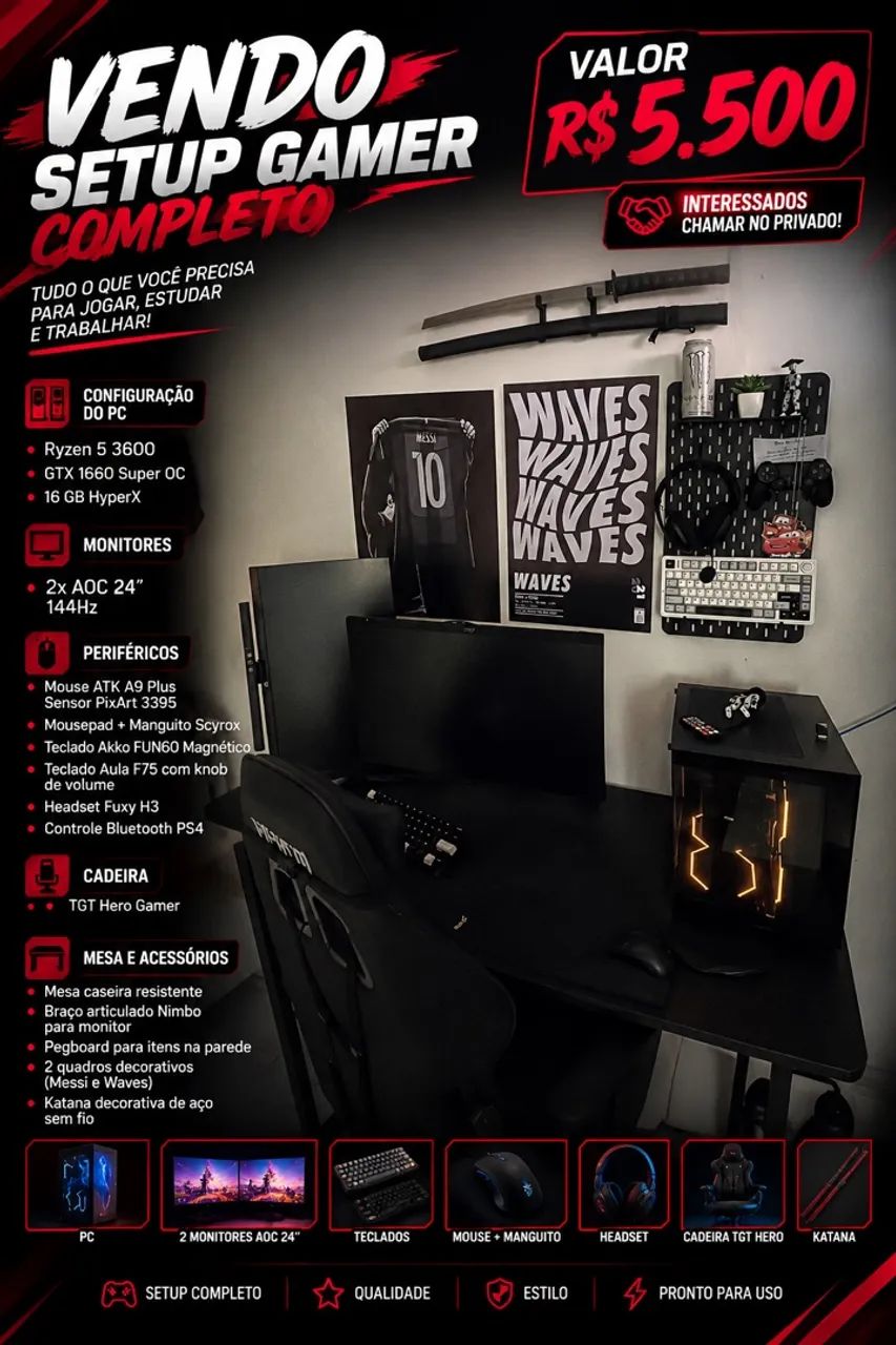 VENDO SETUP COMPLETO