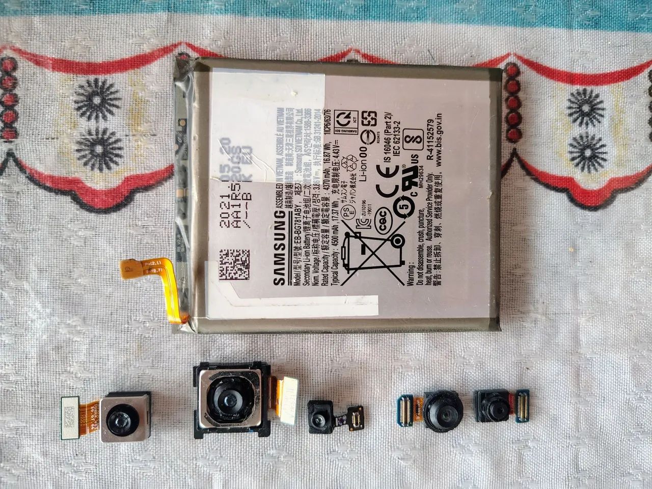 Câmeras e Sensor Originais S20 FE 4G - Foto 5