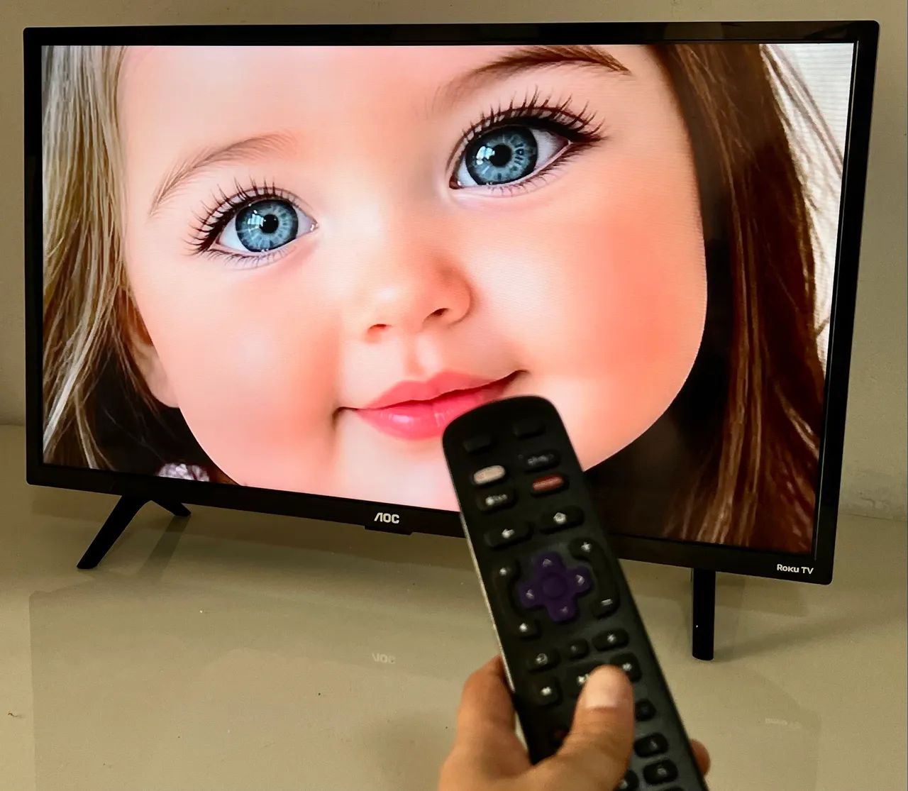 Tv Smart 32 AOC ROKU - Foto 4