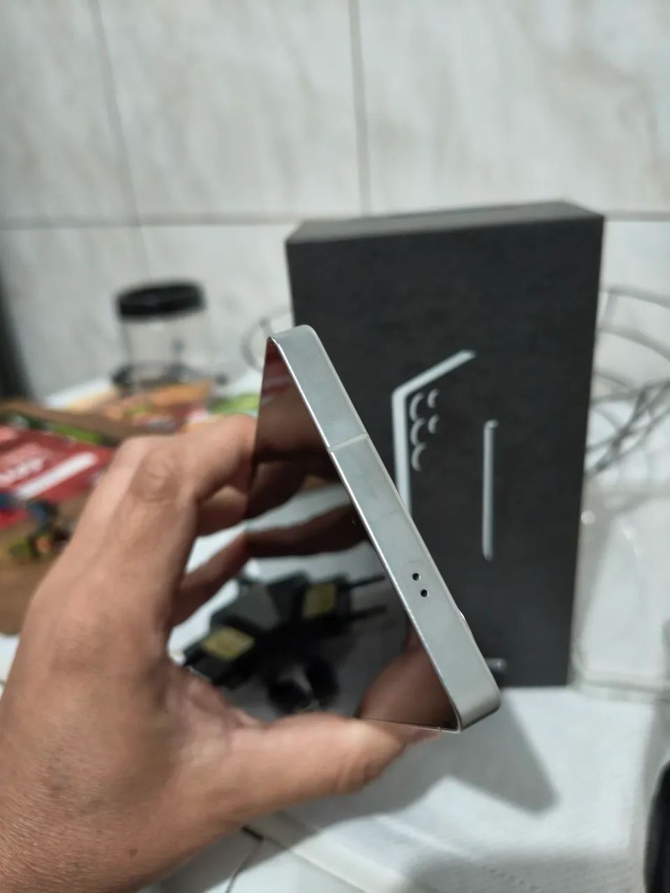 Samsung Galaxy S25 ultra 5G impecável  - Foto 5