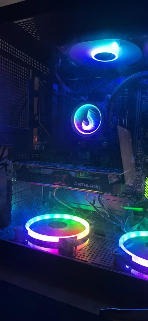 Rx 550 4gb funcionando perfeitamente 