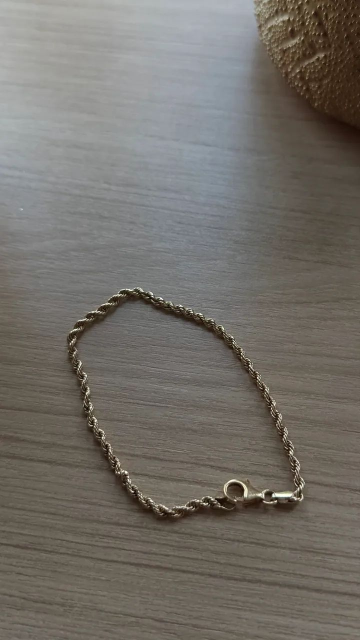 Joia - pulseira de ouro 18k - Foto 5