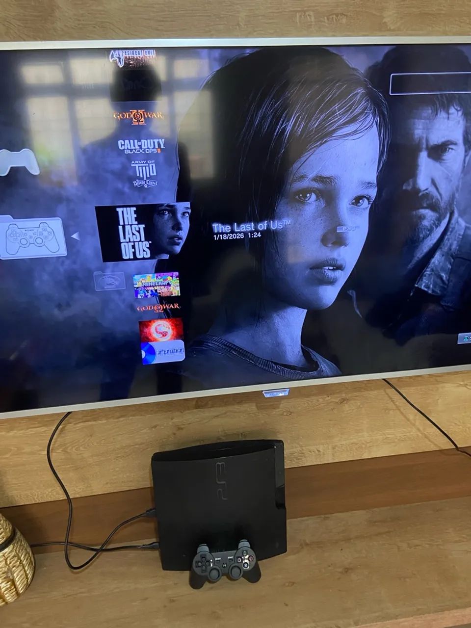 PlayStation 3 funcionando 100% com controle e jogos - Foto 3