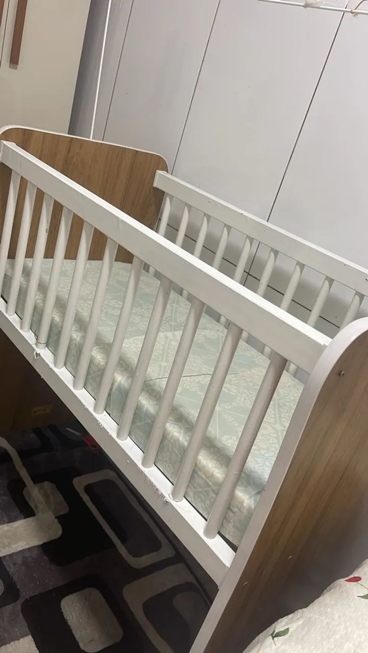 Beicinho Moisés com colchão  - Foto 2