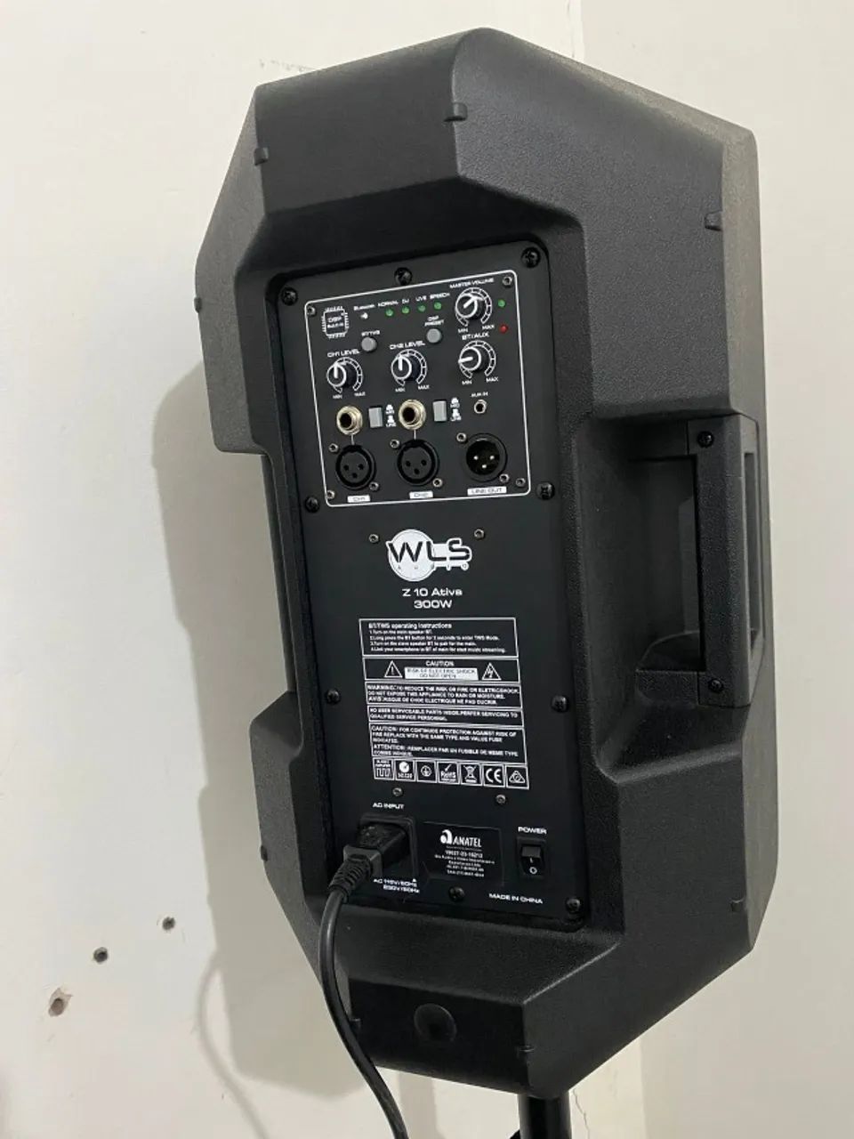 Caixa Ativa 10 Polegadas Wls C/ Dsp - Z10 - 300w(rms) conexão tws - Foto 4