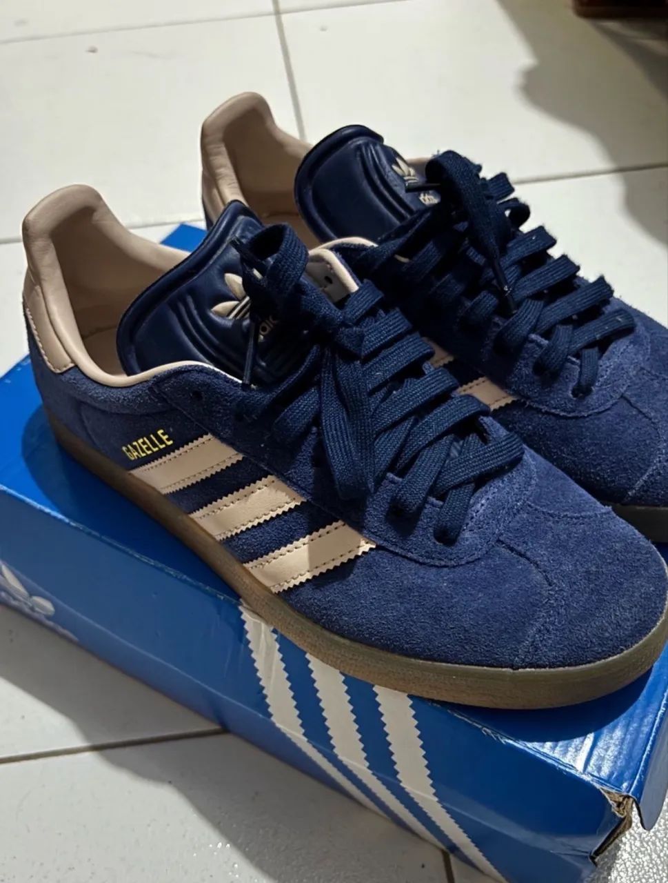 Adidas Gazelle azul  - Foto 3