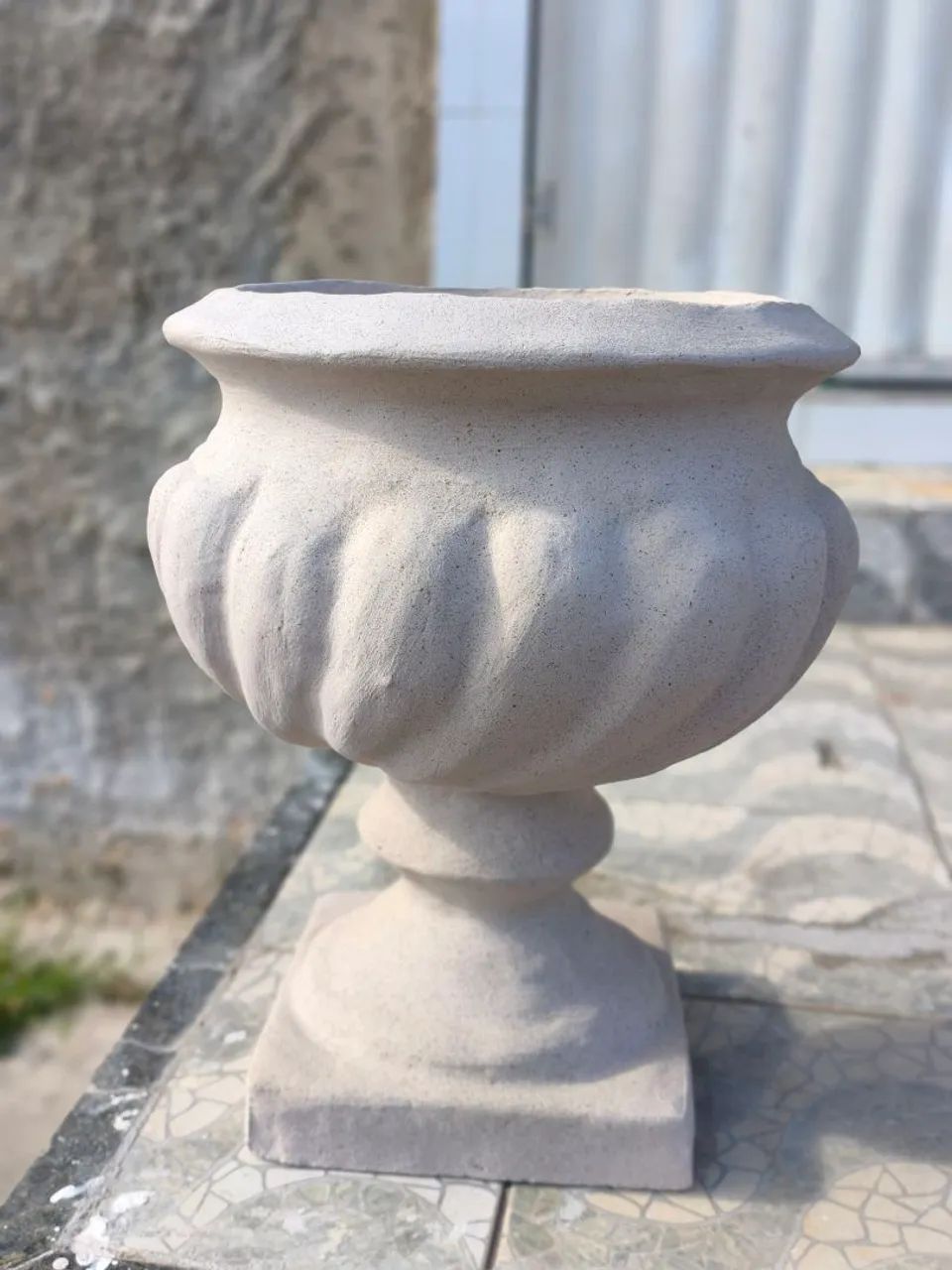 Vaso taça de cimento  - Foto 2
