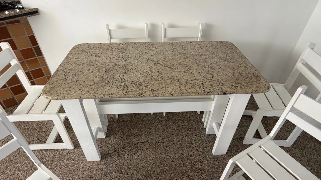 Mesa madeira  - Foto 5