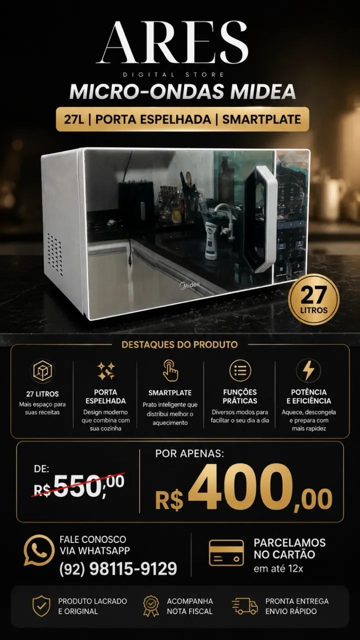 MICROONDAS 27L
