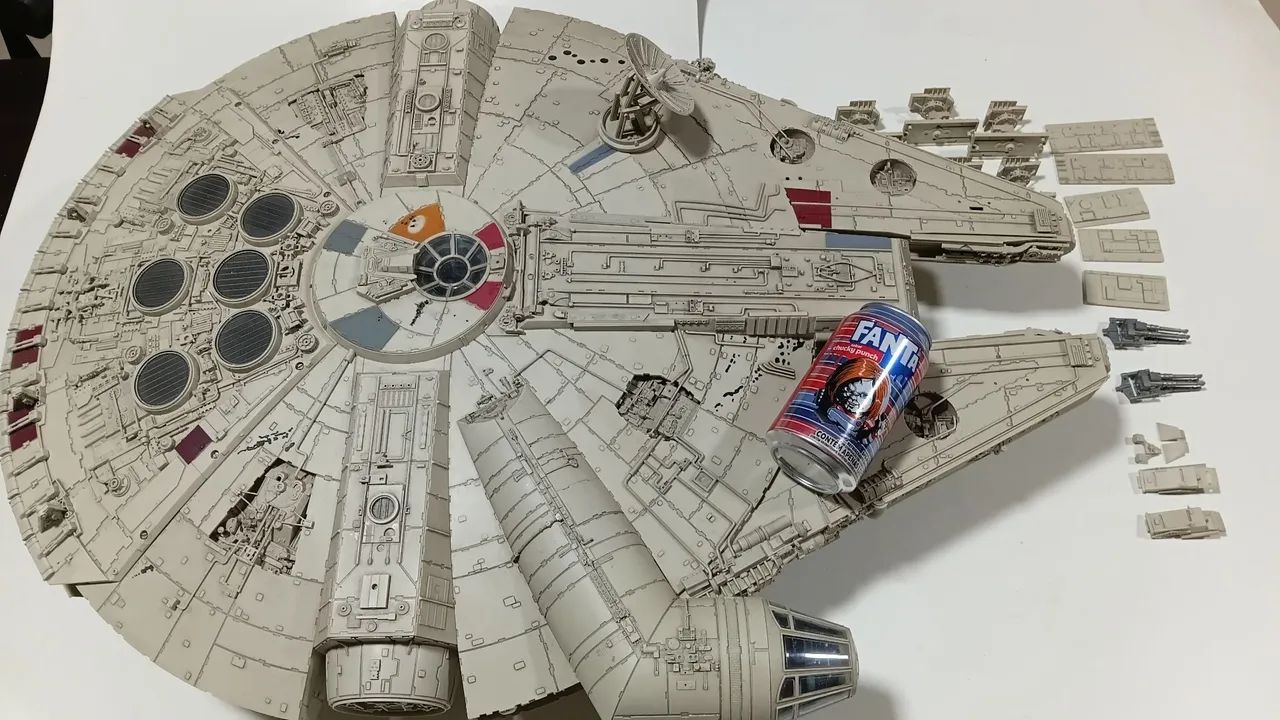 Millenium falcon planeta de agostini star wars 1:72 2 - Foto 5