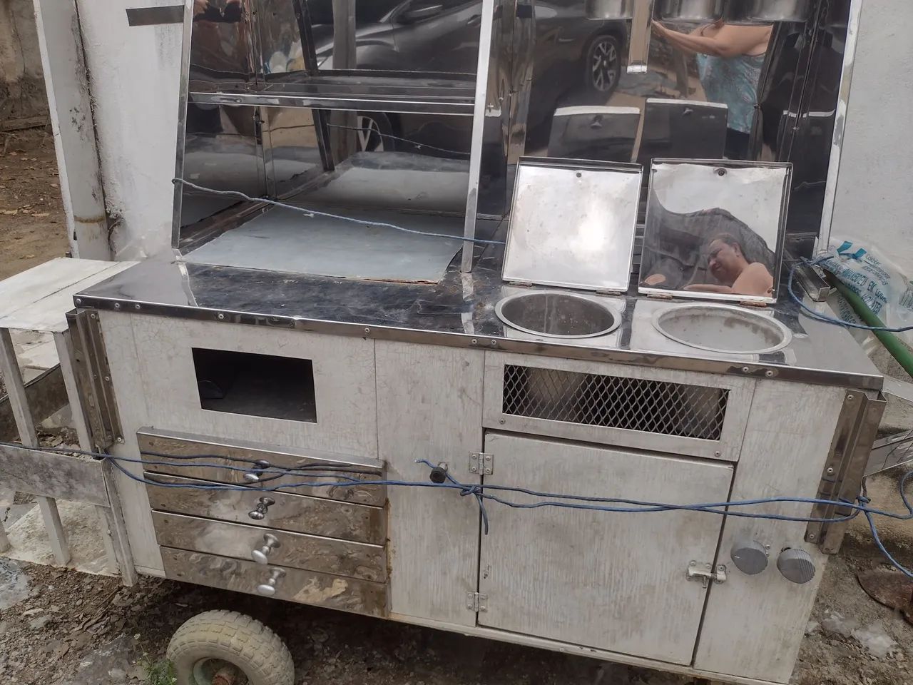Carro de salgados e sanduíche  - Foto 2