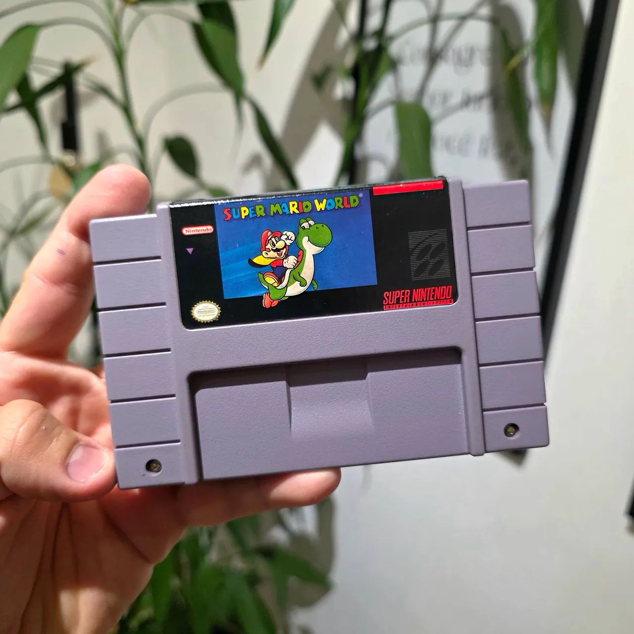 SUPER MARIO WORLD GRADIENTE ORIGINAL 