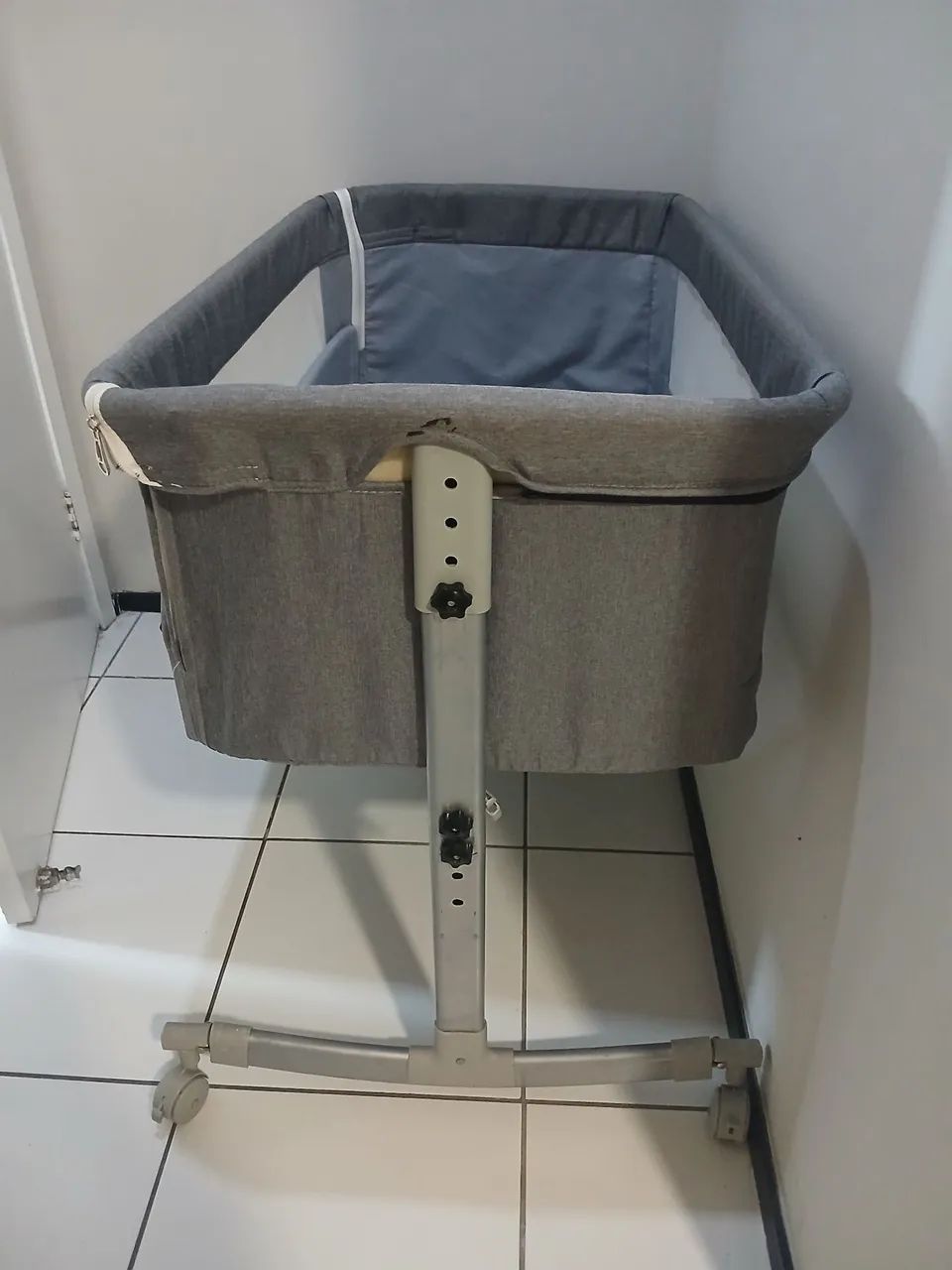 BERÇO Portátil KABABY Cinza - Foto 5