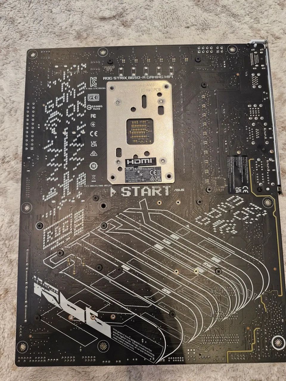 Placa Mãe Rog Strix B650-A Gaming Wifi recondicionada - Peças de