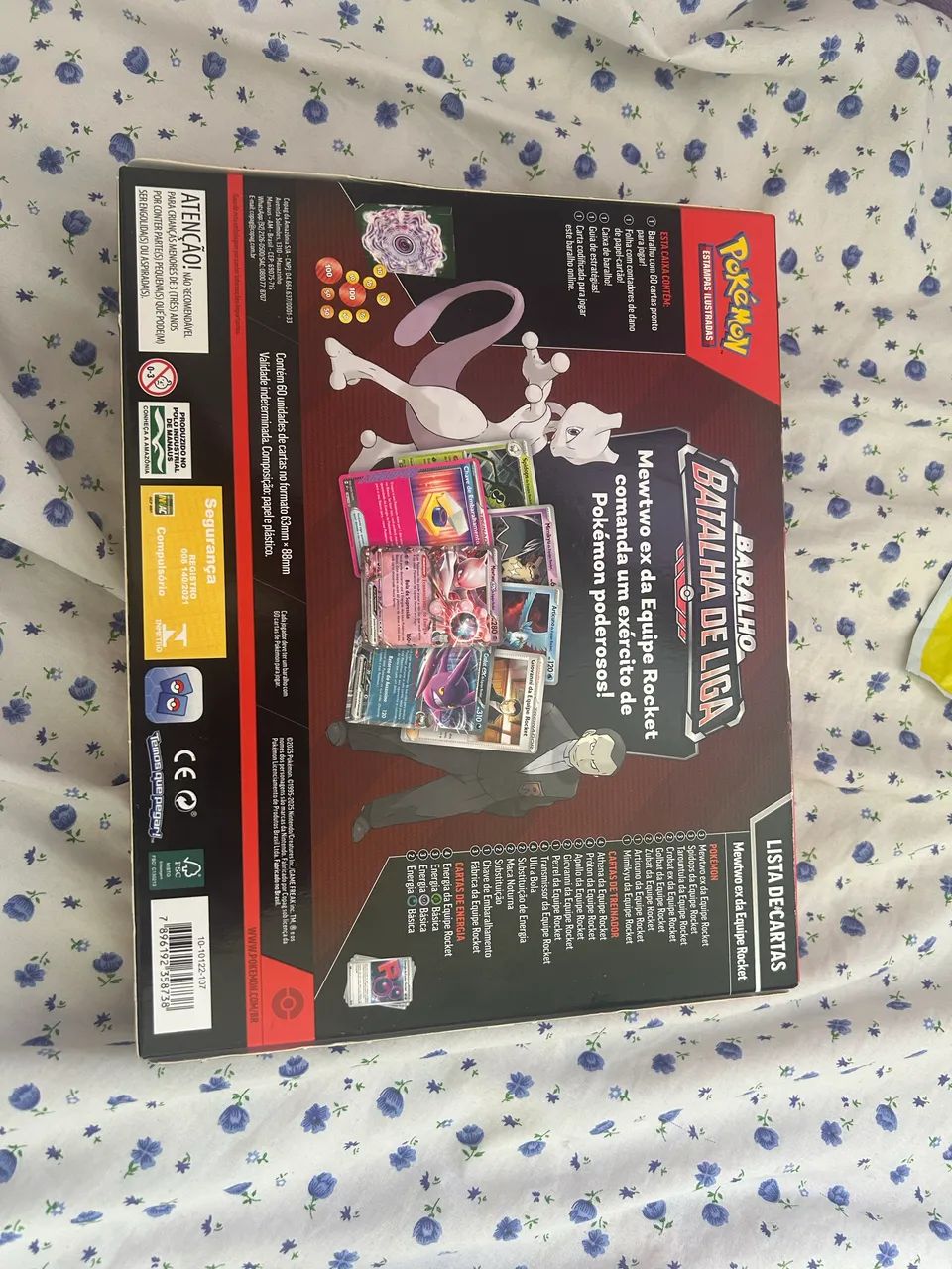Copag Baralho de Batalha Mewtwo Ex Equipe Rocket - Foto 4