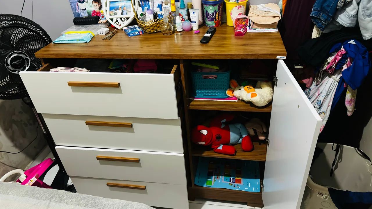 Cômoda MDF NOVO! - Foto 3