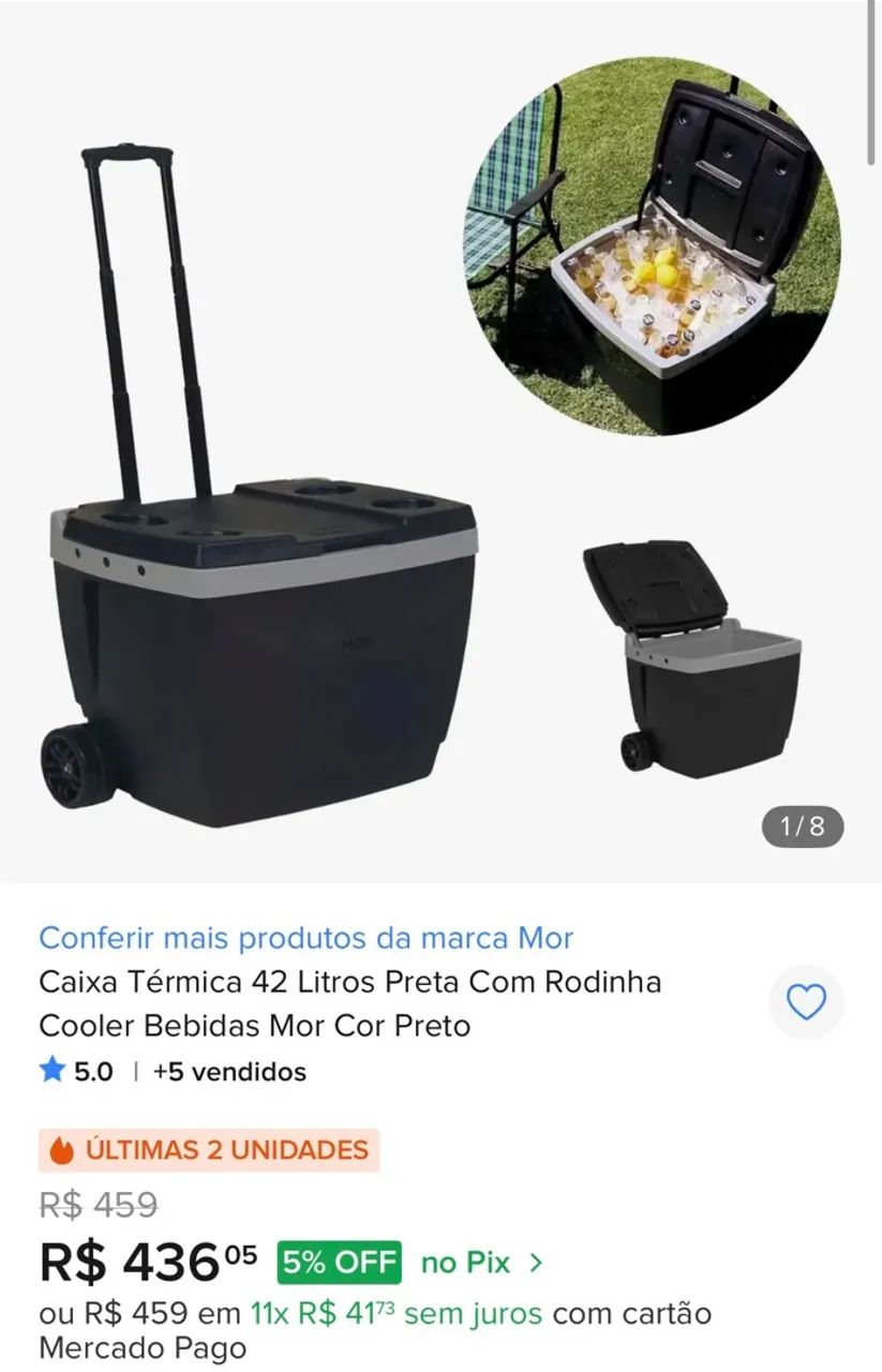 CAIXA TERMINA 42 litros Enorme