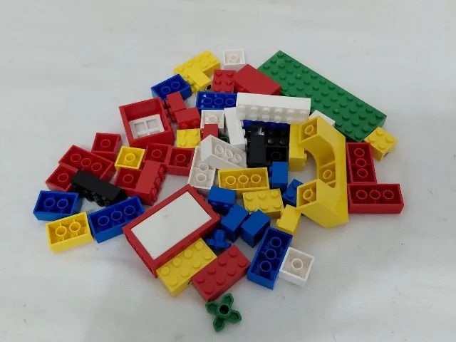 Lego System Basic 315 - Set de Blocos Anos 90 Com Caixa Original - Foto 4