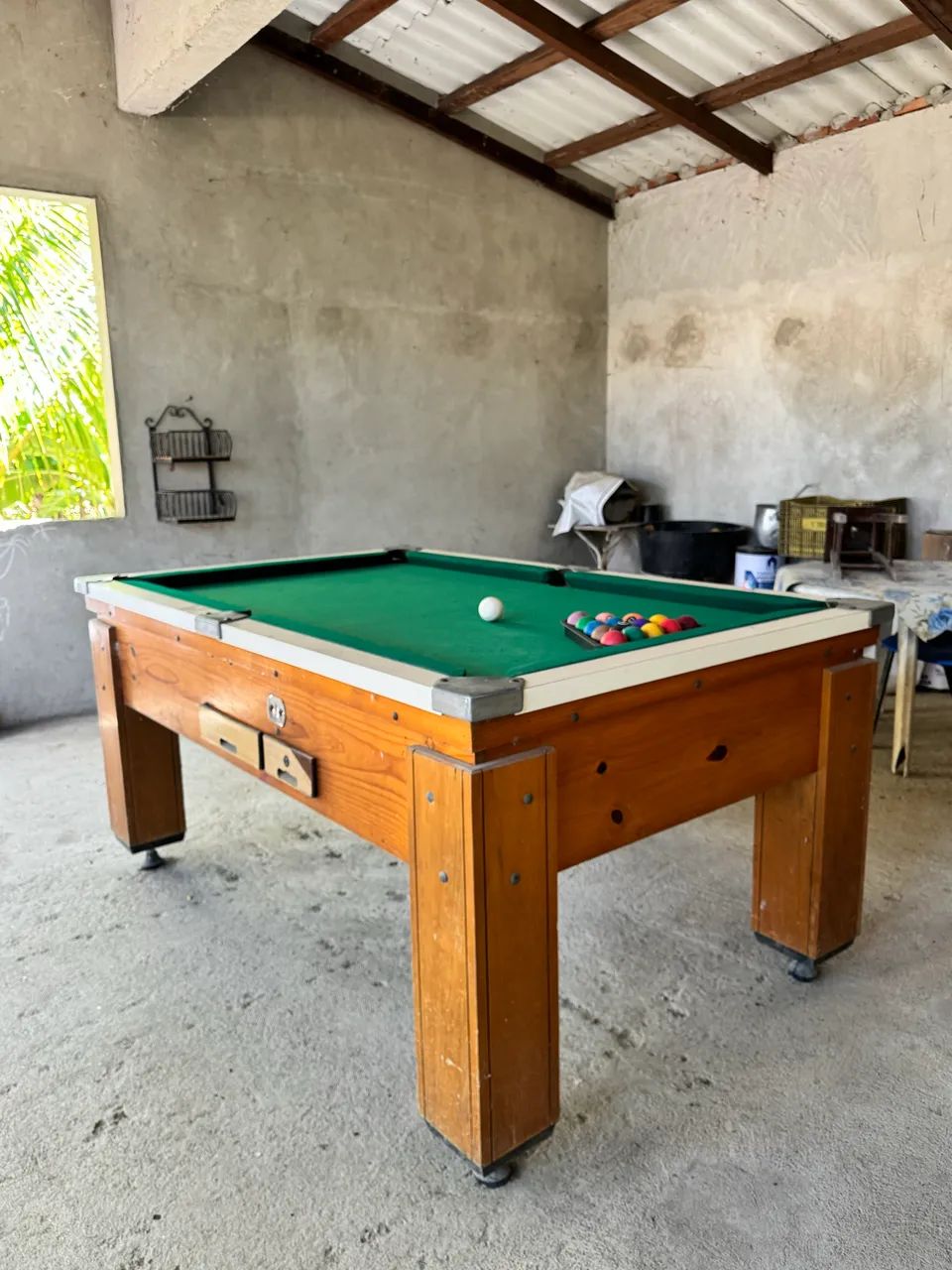 Mesa de sinuca de ficha - Foto 4