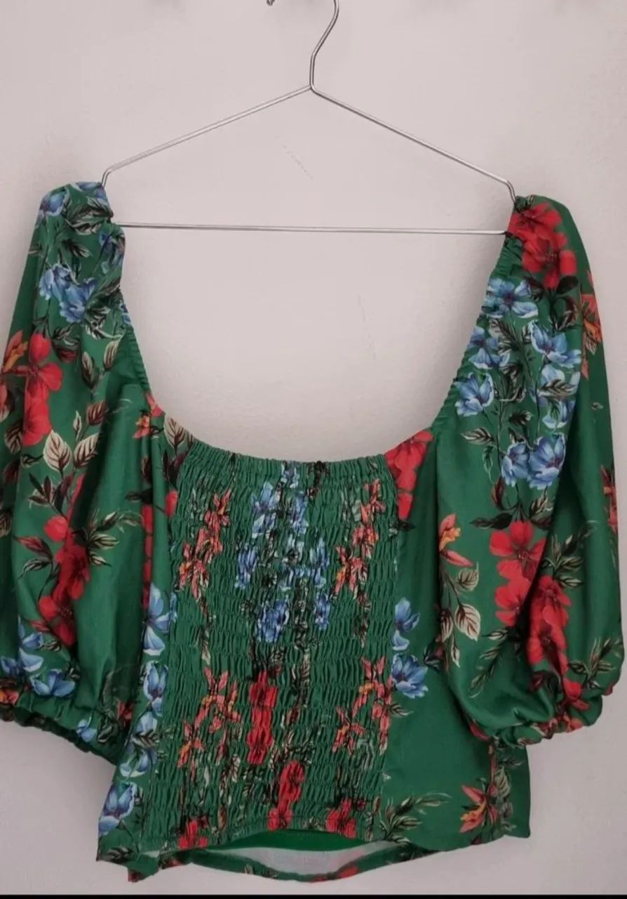  blusa + bermuda estampada G - Foto 3