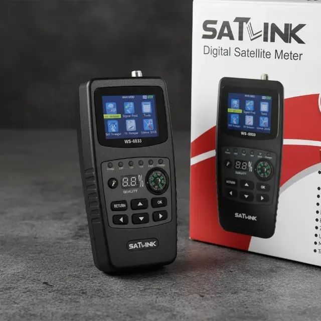 Satlink Digital Satellite Meter Dvb-s2 Ws-6933  - Foto 2