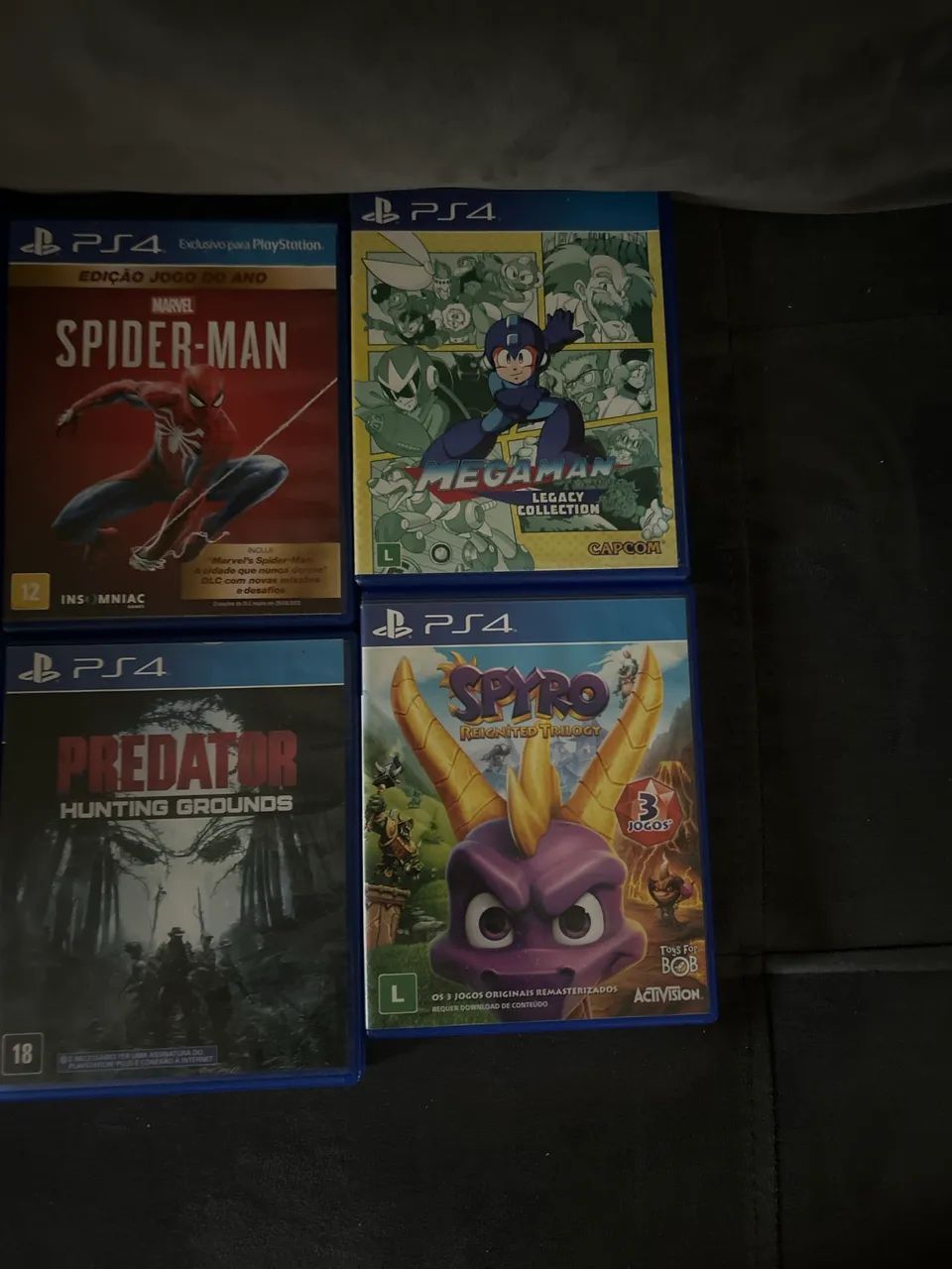 Combo Jogos PS4/PS5 Originais ? Spider-Man, Days Gone, FC24, DOOM